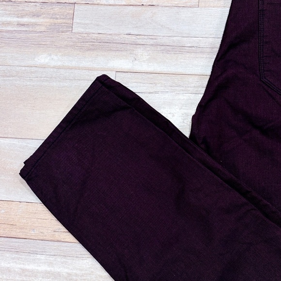 SIMONS Burgundy straight leg pants - Picture 5 of 10
